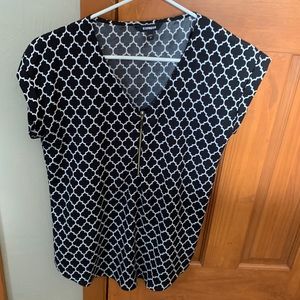 Express Quatrefoil Blouse